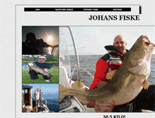 Tablet Screenshot of johansfiske.se